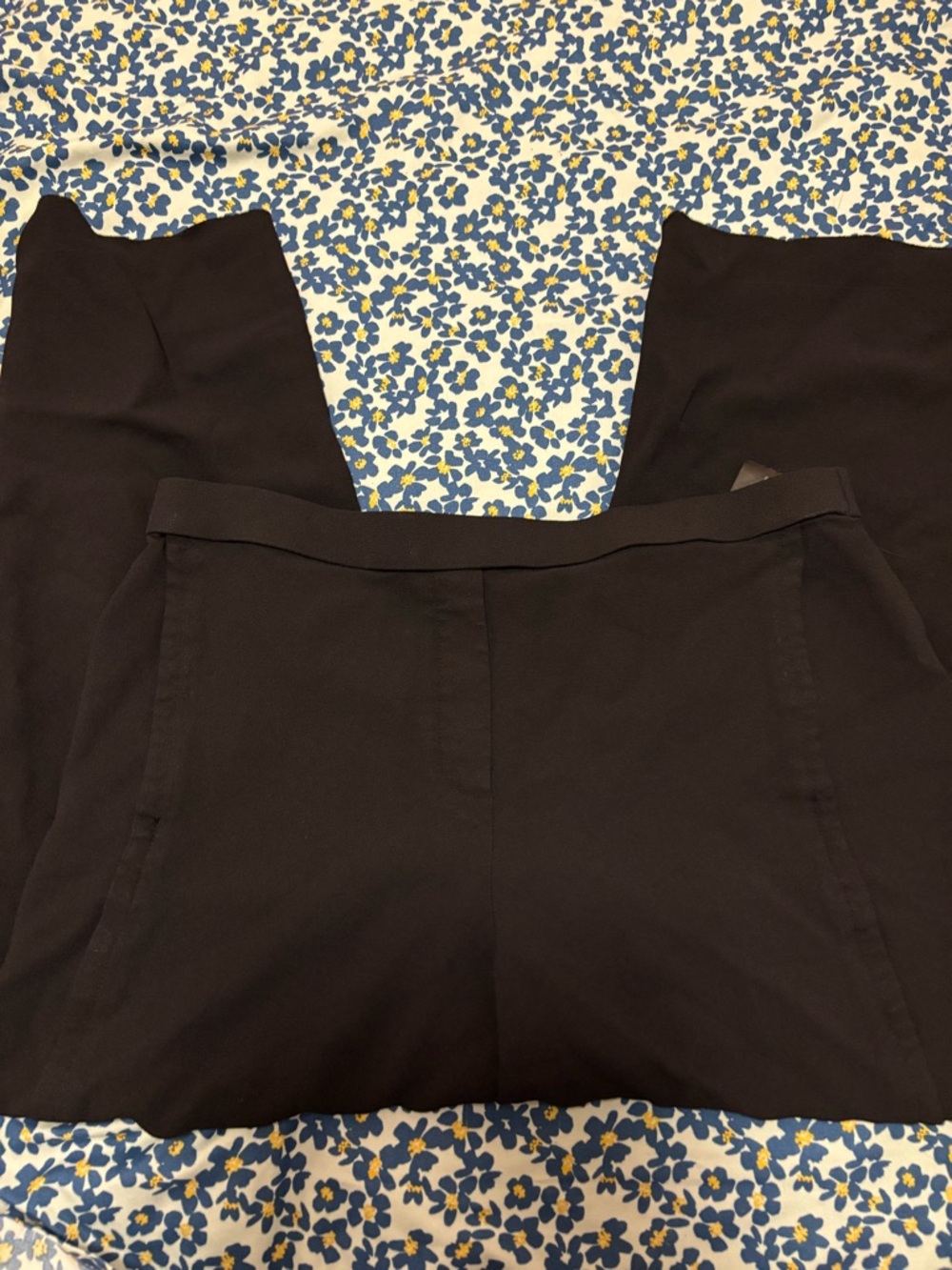 Theory forward seam wide leg crop Rosina